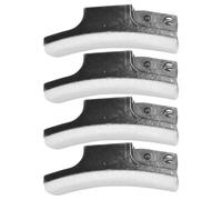 Healvian 4 Plaquettes de Frein en Feutre pour Vélo d'Appartement Pièces de Rechange Vélo Fitness Freinage Haute Résistance pour Cyclisme en Salle Compatible Entraînement Intérieur