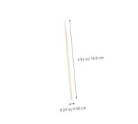 Healvian 400pièces Bâtonnets De Coton-tige à Pointe Unique Jetables Pour Démaquillage Et Nettoyage Des Oreilles