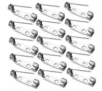 Healvian 400pièces Lot Épingles De Sûreté Métalliques Pour Broches Aiguilles Avec Trous Pour Vêtements Et Bricolage Fermoirs