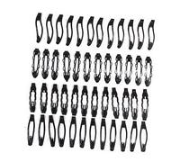 Healvian 48pièces Barrette à Cheveux Clips Snap Acier Pour Frange Et Filles Accessoires Élégants Pour