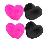 Healvian 4paires Lot Protège-oreilles Silicone Pour Coloration Capillaire Protection Anti-tache Pour Salon Et Usage Domestique Réutilisable Et Facile à Nettoyer