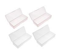 Healvian 4pièces Boîtes de Rangement pour Outils de Manucure Vernis à Ongles Boîtes à Outils pour Limer les Ongles et Nail Art