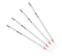 Healvian 4pièces Crayon Sourcils Blanc Femme Maquillage Fard Paupières Stylo Maquillage Yeux Résistant Transpiration