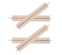 Healvian 4pièces Fil Chauffant de Machine de Thermoscellage Non Stick Sealer Strip pour Réparation et Remplacement Élément Chauffant de Scelleuse