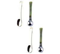 Healvian 4pièces Spatules De Maquillage Applicateurs De Crème Et Outils Cosmétique Pour Visage Et Yeux Pour Échantillons Et Soins De Peau