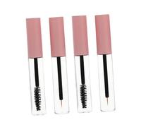 Healvian 4pièces Tube de Mascara Vide Rechargeable avec Embout Fard à Paupières pour Maquillage Personnalisé Pot Eyeliner Flacon de Maquillage Couleur Aléatoire