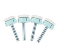 Healvian 4pièces Vis De Tendeur Pour Barrière De Sécurité Garçon Fille Fixation Sans Perçage Pour Garçon Fille Accessoires Escalier Barrière De Pour Animaux Et