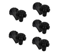 Healvian 5 Ensembles Couvre-Pieds De Chaise Embouts De Béquille Embouts De Canne Pieds De De Randonnée Cannes De Marche Pliantes Cannes De Marche Pour Personnes 2 pièces * 5