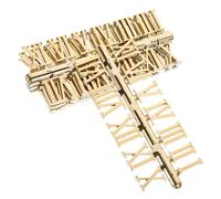 Healvian 5 Ensembles, Kit de Chiffres Romains Dorés pour Horloge Murale | Plastique, Installation Facile, pour Bricolage et Réparation, Style Simple Élégant, Effet Décoratif Luxueux