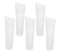 Healvian 5 Pièces Bouteilles de Voyage Réutilisables de Flacons Squeeze Étanches pour Shampooing Lotion Visage pour Voyages et Activités Extérieur