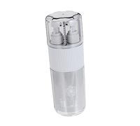 Healvian 5 Pièces Coffret Brosse à Dents Presse-Agrumes Nettoyeur Étui De Voyage pour Brosse à Dents Électrique Brosse à Dents avec Étui Dentifrice Distributeur Titulaire Grey Plastique