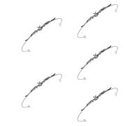 Healvian 5 Pièces Couronne de Tête Bat pour Halloween Accessoire Cosplay Vintage pour Fête Anniversaire ou Déguisement