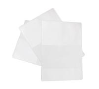 Healvian 5 pièces Housses Passeport Transparentes Étanches PVC Pochette Protectrice Document et Porte Carte Didentité Étui Fin et pour Voyage