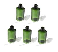 Healvian 5 pièces Lot de Flacons Pulvérisateurs Transparents Bouteilles de Voyage Vides Résistantes et Étanches Distributeurs Pratiques pour Cosmétiques et Sprays
