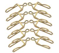 Healvian 50 pièces Fermoirs Fer pour Chaîne de Montre de Poche Clips Robustes pour Bricolage Chaînes de Poche Résistants Rouille