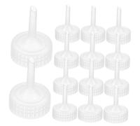 Healvian 50 Pièces Mini Entonnoirs de Remplissage pour Chauffe-mains Outil de Distribution de Liquide Précis et Multifonction Accessoires pour Sacs Eau Chaude Entonnoirs Petits Flacons