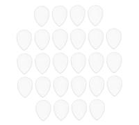 Healvian 50 Pièces Perles Verre pour Affichage Ongles Forme Goutte Eau Transparente Palette Vernis Outils DIY et Usage Salon