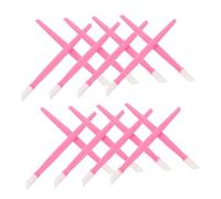 Healvian 50 Pièces Set Outils Manucure Multifonctions Pousse Cuticules Applicateur Stickers Ongles Outil Pose Pierres Précis pour Décoration et Entretien Ongulaire