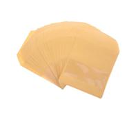 Healvian 50pièces Enveloppes Papier Kraft Sacs Papier Kraft pour sous-vêtements Chaussettes avec Fermeture Auto-agrippante