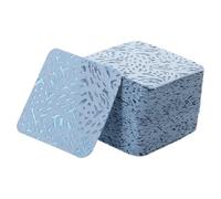 Healvian 540 pièces Lingettes Dissolvant Vernis à Ongles Sans Nettoyants pour Gel Colle Embouts Bouteille Manucure Voyage Bleu Ciel