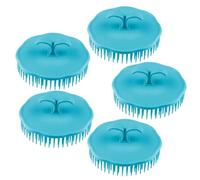 Healvian 5pièces Brosse Ronde Pour Shampooing Peigne De Massage Pour Cheveux Outil De Coiffure Pour Bain Douche Nettoie Profonde
