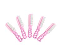 Healvian 5pièces Lot De Peignes à Perruque Acier Antistatique Pour Coiffage De Perruques Et Cheveux Longs Usage Salon Et Maison