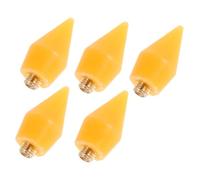 Healvian 5pièces Têtes De Remplacement Cire Pour Stylo De Dotting De Rhinestones Outil Pratique Pour Décoration Des Art De Nail Art