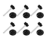 Healvian 6 Pièces Blossom Hand Screw Knobs For Seniors Walkers Ergonomic Drive Walker Replacement Parts With Stable Grip And Easy Installation