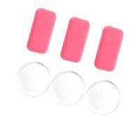 Healvian 6 pièces Coussin Silicone pour Extension de Cils Pads Rehaussement Cils Anti-statique Matelas pour Grafting Professionnel et Usage Domestique