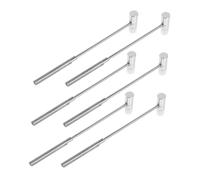 Healvian 6 Pièces Marteau Petit Marteau Maillet De Montre Pièces De Montre Outils De Horloger Small Watch Hammer Polyvalent Outil De Réparation De Montres Alliage De Zinc