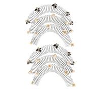 Healvian 6 Pièces Peigne Fixateur De Finition Pour Cheveux Lot De Peignes De Finition Invisibles Pour Femmes Et Filles Pince à Cheveux