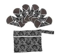 Healvian 6 pièces Serviettes Hygiéniques Réutilisables pour Femmes Coussinets Menstruels Lavables et Absorbants Couleurs Assorties Adaptées Maternité et Règles Écologiques et Pratiques