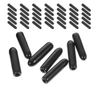 Healvian 600 capuchons de sécurité pour vis : capuchons de sécurité pour vis filetées de 3,5 mm, protection pour extrémités de, couleur noire pour une finition impeccable.