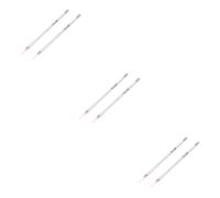 Healvian 6pièces Crayon Eyeliner Blanc Crayon à Maquillage Pour Sourcils Et Ombre à Paupières Facile à Appliquer Et Longue Tenue