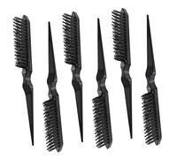 Healvian 6pièces Peigne à Trois Rangées Avec Dents Denses Peignes Professionnels Pour Coiffage Lissage Et Démêlage Sans Tirer Les Cheveux