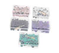 Healvian 750pièces Bandes Abrasives Pour Manucure Anneaux De Polissage Accessoires De Ponçage Bandes De Manucure