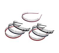 Healvian 7pièces Peigne Métallique Long Avec Dent Antidérapant Pour Accessoires Capillaires Bandeau Sportif Et Makeup