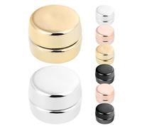 Healvian 8 paires d'aimants pour hijab : épingles métalliques sans épingle pour femmes - Boutons magnétiques multi-usages pour foulards, chemises, robes, châles, etc. Fixation invisible.