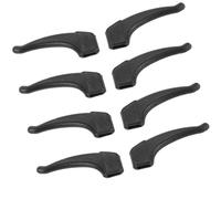 Healvian 8 Pièces Cache-Oreilles Antidérapants pour Lunettes Poignées d'oreille De Lunettes Kit De Réparation De Lunettes Accessoires Silicone De Haute Qualité Retenue des Lunettes