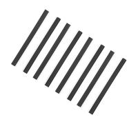 Healvian 8 Pièces Caoutchouc pour Bord de Pelle à Poussière Bande Souple et Résistante pour Remplacement et Réparation Accessoire Durable et Élastique pour Nettoyage