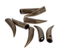 Healvian 8 Pièces Embouts de Lacets Forme de Corne de Buffle Accessoires Créatifs pour Chaussures de Sport Personnalisez Style avec Élégance