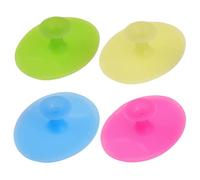 Healvian 8 Pièces Silicone Brosse Nettoyante Visage, Usage Manuel, Petit | Massage Cutané, Nettoyage Complet du Visage Corps, pour Bébés et Seniors, Lot Multicolore Couleur Aléatoire