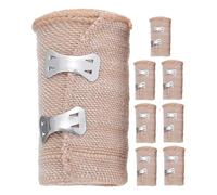 Healvian 8pièces Bandages Adhésifs Élastiques Pour Sport Compression Des Bras Jambes Chevilles Genoux Et Poignets Lot De Bandages Enveloppants Auto-fermants