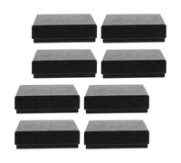 Healvian 8pièces Boîte à Montre de Poche Carrée Carton Coffret de Rangement Léger et Portable pour Collectionneurs pour Voyages et Présentation de Montres