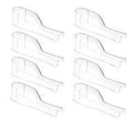 Healvian 8pièces Lot de Caches pour Têtes De Brosse à Dents Électrique Couvre-têtes Pratiques Et Hygiéniques pour Voyage Et Usage Quotidien