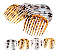Healvian 8pièces Peignes Latéraux Français Pour Cheveux Accessoires De Coiffure Décoratifs Pour Chignons Et Occasions Spéciales