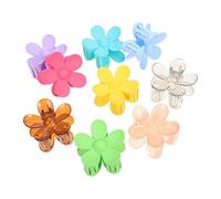 Healvian 9 Pièces Barrettes à Fleurs Pour Femmes Et Filles Pinces à Cheveux Fines Et Épaisses Accessoire Cheveux Fleur Barette