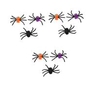 Healvian 9 Pièces Barrettes Araignées Halloween Réalistes Épingles Légères et Confortables pour Garçon Fille et Femmes Accessoires Effrayants pour Fêtes Costumées