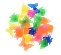 Healvian Accessoires de Vélo Garçon et Filles 52pcs en Plastique Bleu Clips et Poisson pour Roues, Visibilité Améliorée et Compatibilité Large pour Balades du Soir