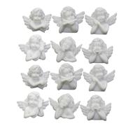Healvian Accessoires Faits Main 20 Pièces Ailes D'ange en Résine Style Baroque Rétro pour Bijoux DIY Décoration Créative Matériaux Loisirs Créatifs Ornements Artisanaux